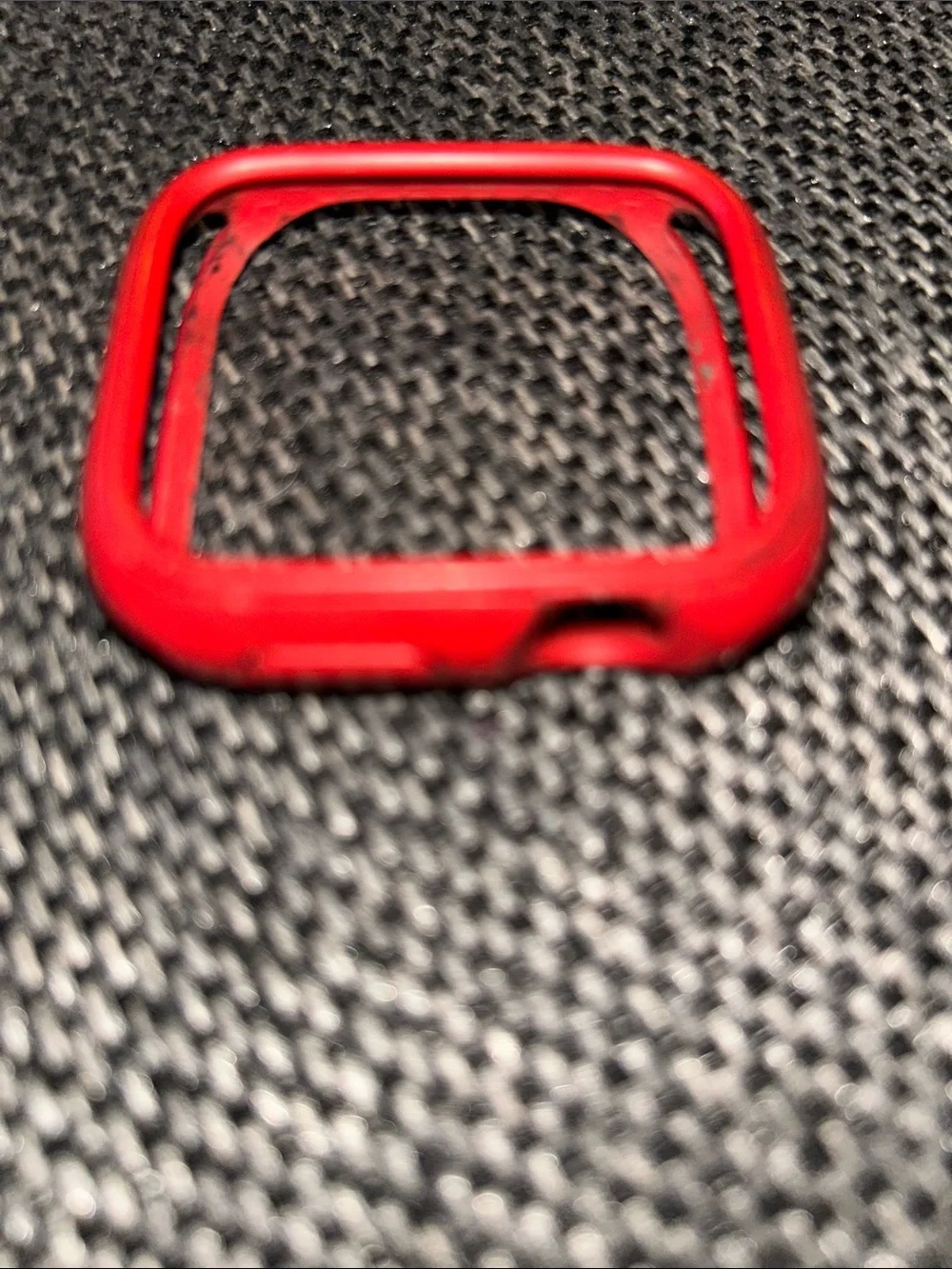 Slim Red Protective Case for Smartwatch - Unbranded